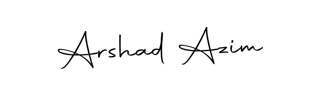 The best way (Autography-DOLnW) to make a short signature is to pick only two or three words in your name. The name Arshad Azim include a total of six letters. For converting this name. Arshad Azim signature style 10 images and pictures png