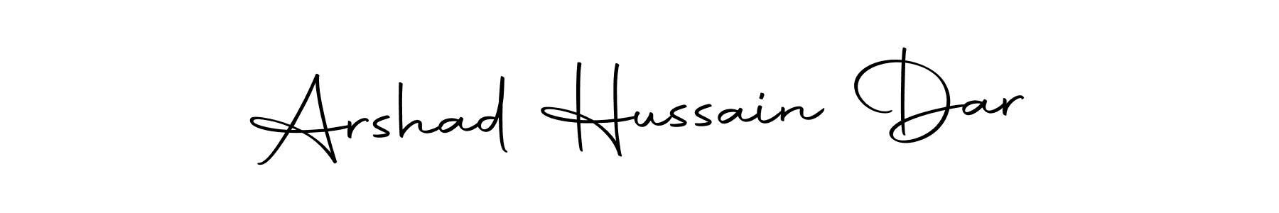 Arshad Hussain Dar stylish signature style. Best Handwritten Sign (Autography-DOLnW) for my name. Handwritten Signature Collection Ideas for my name Arshad Hussain Dar. Arshad Hussain Dar signature style 10 images and pictures png