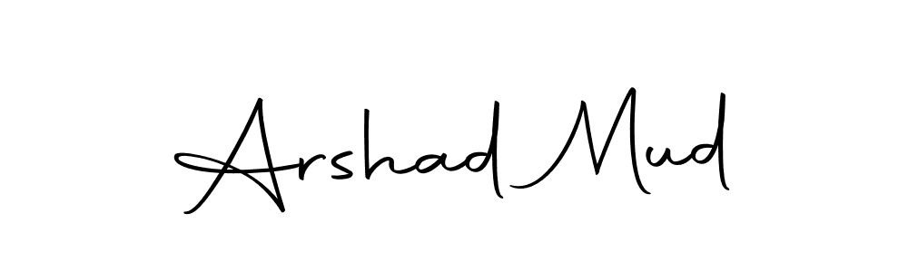 Use a signature maker to create a handwritten signature online. With this signature software, you can design (Autography-DOLnW) your own signature for name Arshad Mud. Arshad Mud signature style 10 images and pictures png