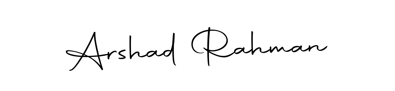 Make a beautiful signature design for name Arshad Rahman. Use this online signature maker to create a handwritten signature for free. Arshad Rahman signature style 10 images and pictures png