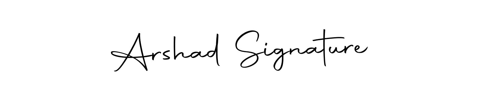 if you are searching for the best signature style for your name Arshad Signature. so please give up your signature search. here we have designed multiple signature styles  using Autography-DOLnW. Arshad Signature signature style 10 images and pictures png