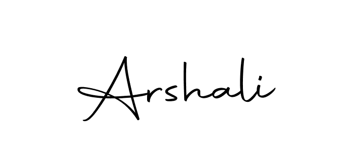 Make a beautiful signature design for name Arshali. Use this online signature maker to create a handwritten signature for free. Arshali signature style 10 images and pictures png