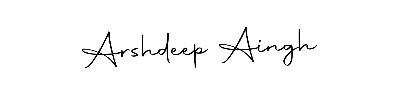 You should practise on your own different ways (Autography-DOLnW) to write your name (Arshdeep Aingh) in signature. don't let someone else do it for you. Arshdeep Aingh signature style 10 images and pictures png