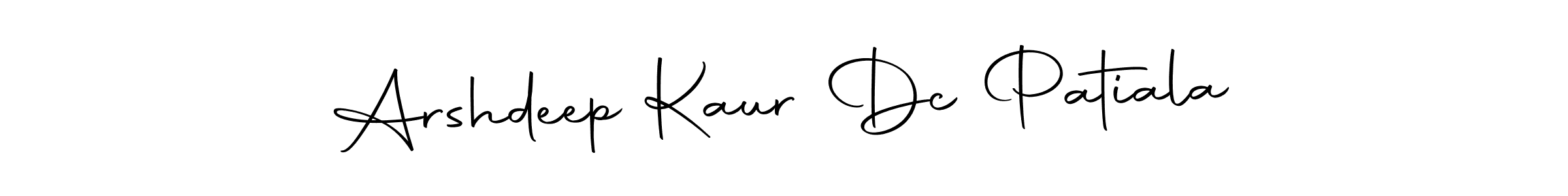 You should practise on your own different ways (Autography-DOLnW) to write your name (Arshdeep Kaur Dc Patiala) in signature. don't let someone else do it for you. Arshdeep Kaur Dc Patiala signature style 10 images and pictures png