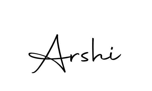 Use a signature maker to create a handwritten signature online. With this signature software, you can design (Autography-DOLnW) your own signature for name Arshi. Arshi signature style 10 images and pictures png