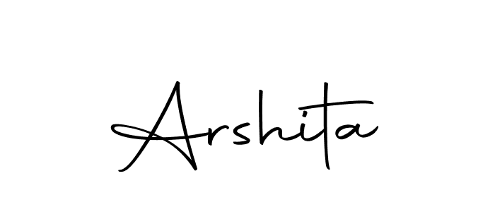 Make a beautiful signature design for name Arshita. Use this online signature maker to create a handwritten signature for free. Arshita signature style 10 images and pictures png