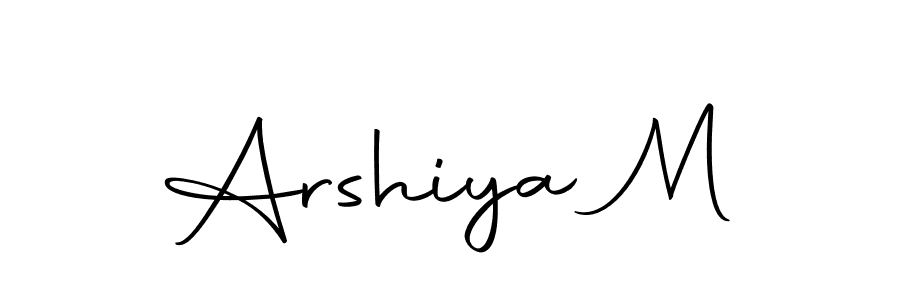 Also we have Arshiya M name is the best signature style. Create professional handwritten signature collection using Autography-DOLnW autograph style. Arshiya M signature style 10 images and pictures png