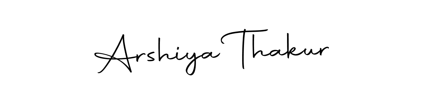 Use a signature maker to create a handwritten signature online. With this signature software, you can design (Autography-DOLnW) your own signature for name Arshiya Thakur. Arshiya Thakur signature style 10 images and pictures png