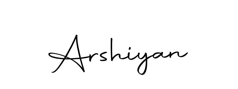 How to make Arshiyan signature? Autography-DOLnW is a professional autograph style. Create handwritten signature for Arshiyan name. Arshiyan signature style 10 images and pictures png