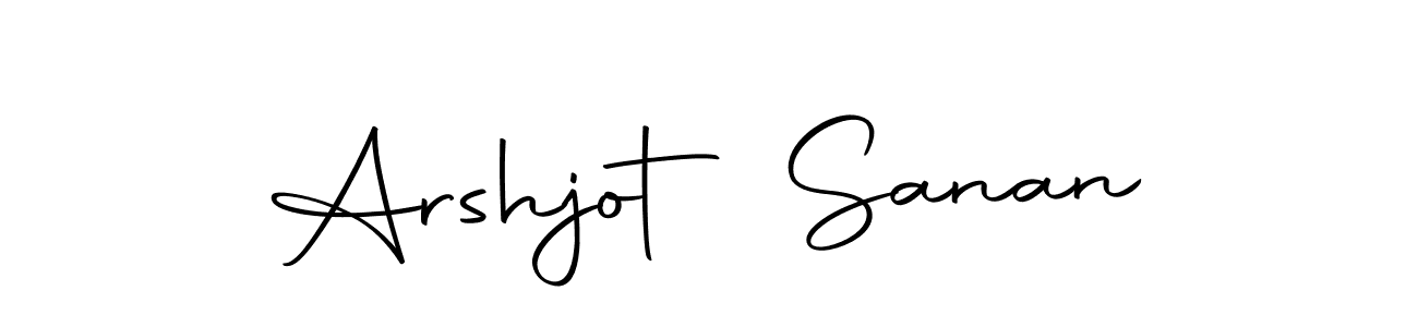 It looks lik you need a new signature style for name Arshjot Sanan. Design unique handwritten (Autography-DOLnW) signature with our free signature maker in just a few clicks. Arshjot Sanan signature style 10 images and pictures png