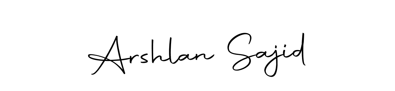 Also we have Arshlan Sajid name is the best signature style. Create professional handwritten signature collection using Autography-DOLnW autograph style. Arshlan Sajid signature style 10 images and pictures png