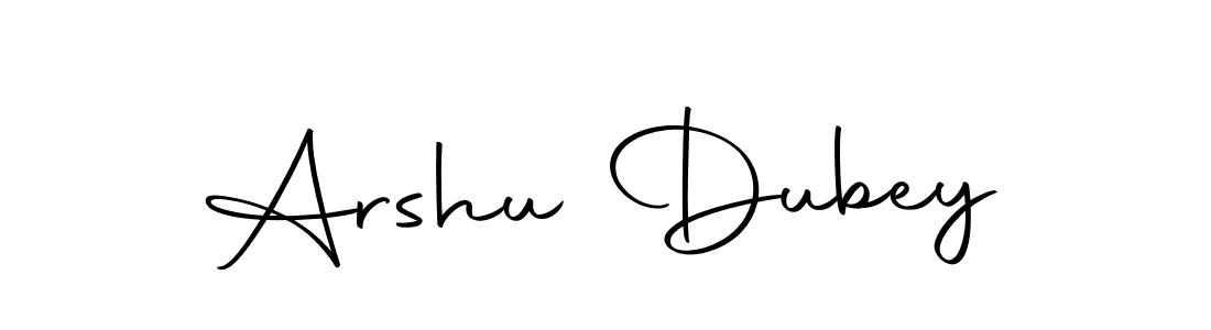 Similarly Autography-DOLnW is the best handwritten signature design. Signature creator online .You can use it as an online autograph creator for name Arshu Dubey. Arshu Dubey signature style 10 images and pictures png