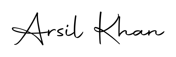 Quickly download Arsil Khan name signature in high-resolution PNG using Autography-DOLnW style. Ready to insert into PDFs and online applications. Arsil Khan signature style 10 images and pictures png