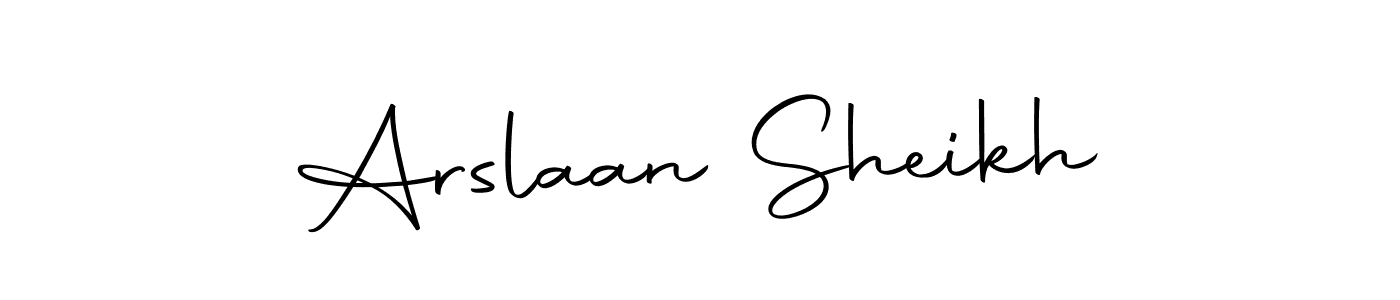 Arslaan Sheikh stylish signature style. Best Handwritten Sign (Autography-DOLnW) for my name. Handwritten Signature Collection Ideas for my name Arslaan Sheikh. Arslaan Sheikh signature style 10 images and pictures png