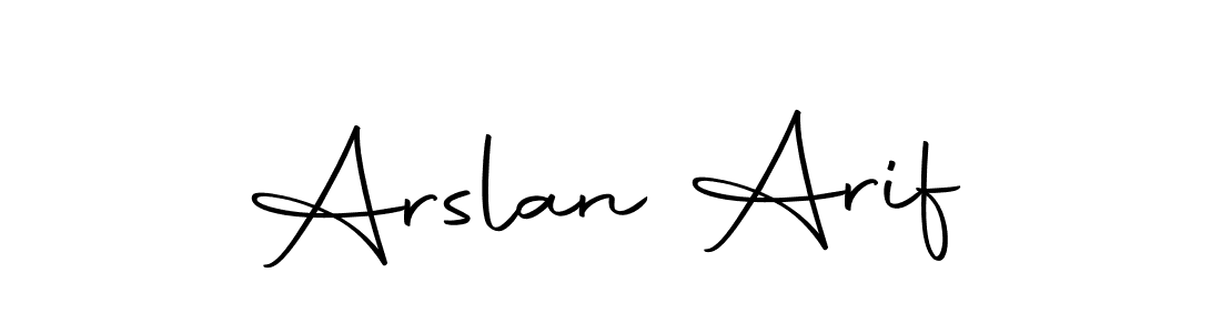 You should practise on your own different ways (Autography-DOLnW) to write your name (Arslan Arif) in signature. don't let someone else do it for you. Arslan Arif signature style 10 images and pictures png