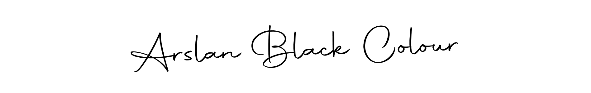 Make a short Arslan Black Colour signature style. Manage your documents anywhere anytime using Autography-DOLnW. Create and add eSignatures, submit forms, share and send files easily. Arslan Black Colour signature style 10 images and pictures png