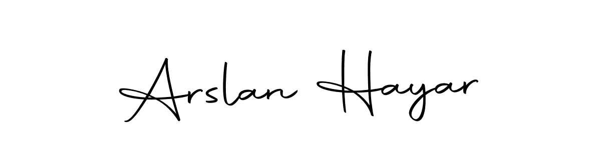 Similarly Autography-DOLnW is the best handwritten signature design. Signature creator online .You can use it as an online autograph creator for name Arslan Hayar. Arslan Hayar signature style 10 images and pictures png