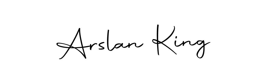How to make Arslan King name signature. Use Autography-DOLnW style for creating short signs online. This is the latest handwritten sign. Arslan King signature style 10 images and pictures png