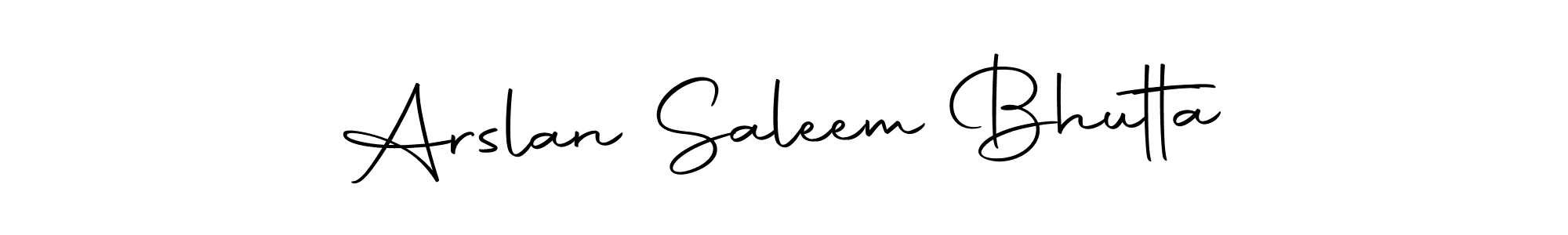 It looks lik you need a new signature style for name Arslan Saleem Bhutta. Design unique handwritten (Autography-DOLnW) signature with our free signature maker in just a few clicks. Arslan Saleem Bhutta signature style 10 images and pictures png