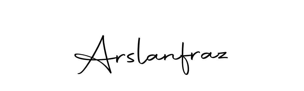 Also we have Arslanfraz name is the best signature style. Create professional handwritten signature collection using Autography-DOLnW autograph style. Arslanfraz signature style 10 images and pictures png