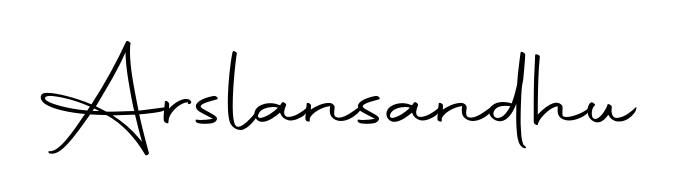 Get an exclusive digital autograph for Arslansandhu. The Autography-DOLnW typeface captures the charm of real penmanship on paper. Arslansandhu signature style 10 images and pictures png