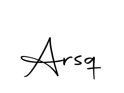 The best way (Autography-DOLnW) to make a short signature is to pick only two or three words in your name. The name Arsq include a total of six letters. For converting this name. Arsq signature style 10 images and pictures png