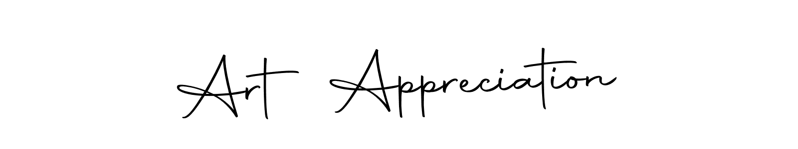 Once you've used our free online signature maker to create your best signature Autography-DOLnW style, it's time to enjoy all of the benefits that Art Appreciation name signing documents. Art Appreciation signature style 10 images and pictures png