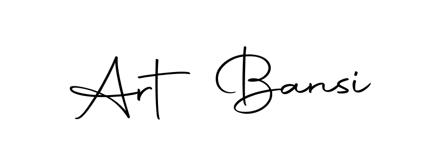 You can use this online signature creator to create a handwritten signature for the name Art Bansi. This is the best online autograph maker. Art Bansi signature style 10 images and pictures png