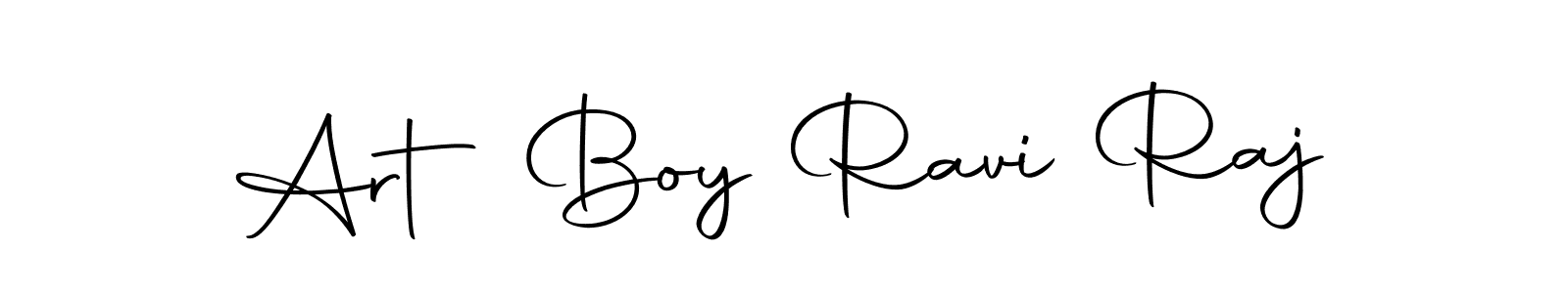 Design your own signature with our free online signature maker. With this signature software, you can create a handwritten (Autography-DOLnW) signature for name Art Boy Ravi Raj. Art Boy Ravi Raj signature style 10 images and pictures png