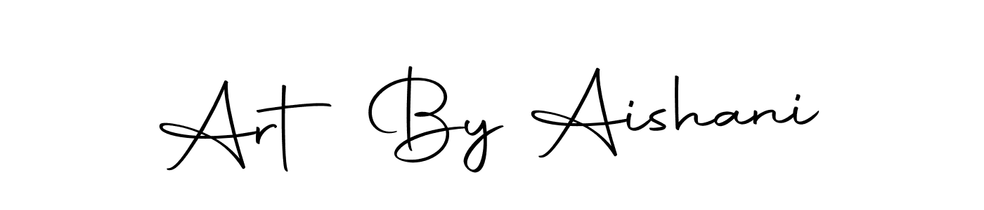 Make a beautiful signature design for name Art By Aishani. With this signature (Autography-DOLnW) style, you can create a handwritten signature for free. Art By Aishani signature style 10 images and pictures png