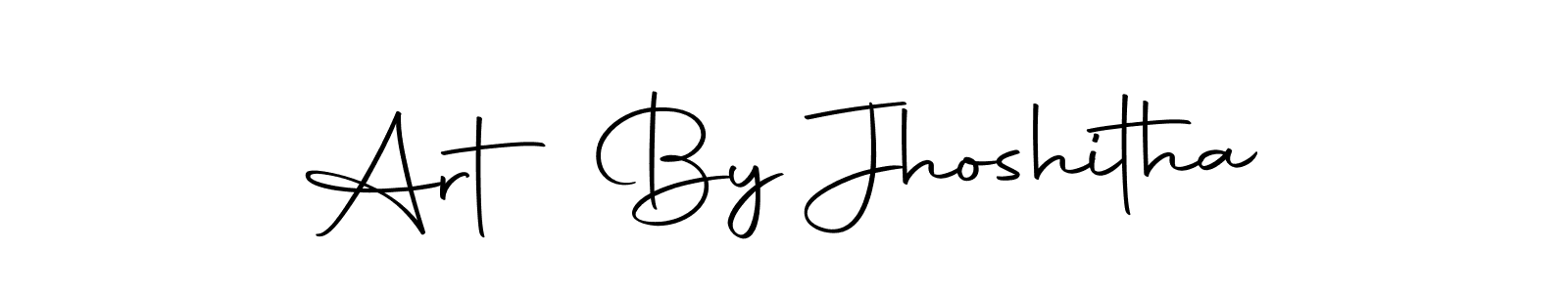 Art By Jhoshitha stylish signature style. Best Handwritten Sign (Autography-DOLnW) for my name. Handwritten Signature Collection Ideas for my name Art By Jhoshitha. Art By Jhoshitha signature style 10 images and pictures png