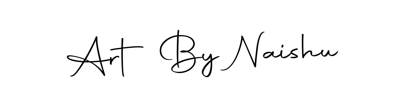 Create a beautiful signature design for name Art By Naishu. With this signature (Autography-DOLnW) fonts, you can make a handwritten signature for free. Art By Naishu signature style 10 images and pictures png