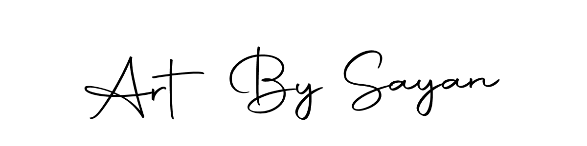 How to make Art By Sayan signature? Autography-DOLnW is a professional autograph style. Create handwritten signature for Art By Sayan name. Art By Sayan signature style 10 images and pictures png