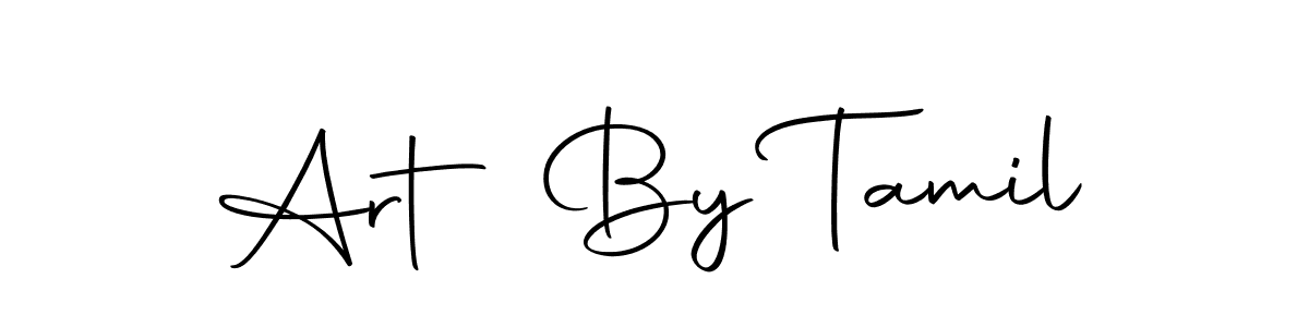 You should practise on your own different ways (Autography-DOLnW) to write your name (Art By Tamil) in signature. don't let someone else do it for you. Art By Tamil signature style 10 images and pictures png