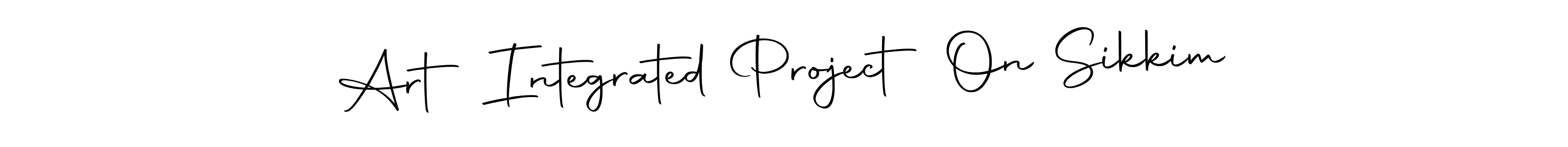 How to Draw Art Integrated Project On Sikkim signature style? Autography-DOLnW is a latest design signature styles for name Art Integrated Project On Sikkim. Art Integrated Project On Sikkim signature style 10 images and pictures png