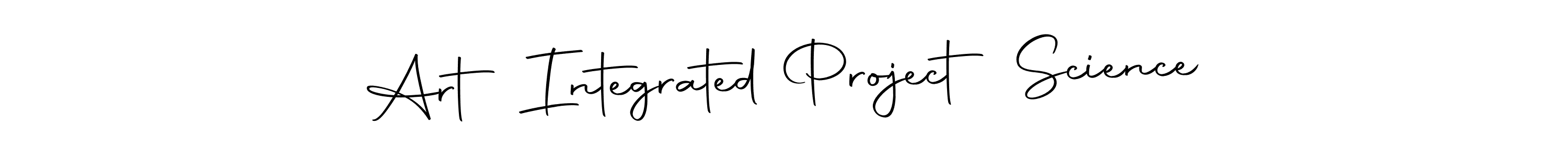How to make Art Integrated Project Science name signature. Use Autography-DOLnW style for creating short signs online. This is the latest handwritten sign. Art Integrated Project Science signature style 10 images and pictures png