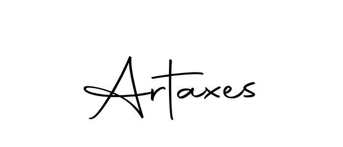 You should practise on your own different ways (Autography-DOLnW) to write your name (Artaxes) in signature. don't let someone else do it for you. Artaxes signature style 10 images and pictures png