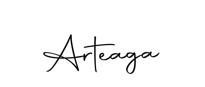 Create a beautiful signature design for name Arteaga. With this signature (Autography-DOLnW) fonts, you can make a handwritten signature for free. Arteaga signature style 10 images and pictures png