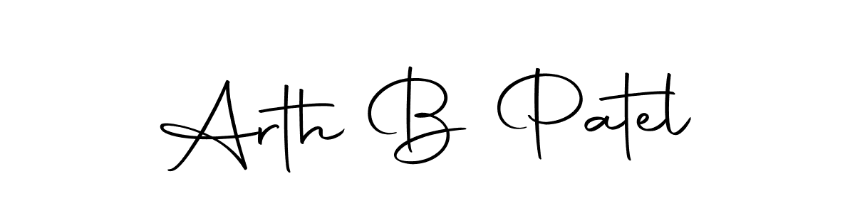 This is the best signature style for the Arth B Patel name. Also you like these signature font (Autography-DOLnW). Mix name signature. Arth B Patel signature style 10 images and pictures png