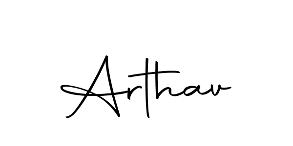 Make a beautiful signature design for name Arthav. Use this online signature maker to create a handwritten signature for free. Arthav signature style 10 images and pictures png