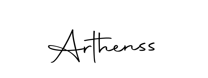 You can use this online signature creator to create a handwritten signature for the name Arthenss. This is the best online autograph maker. Arthenss signature style 10 images and pictures png