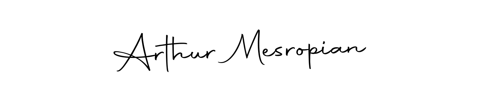 Arthur Mesropian stylish signature style. Best Handwritten Sign (Autography-DOLnW) for my name. Handwritten Signature Collection Ideas for my name Arthur Mesropian. Arthur Mesropian signature style 10 images and pictures png