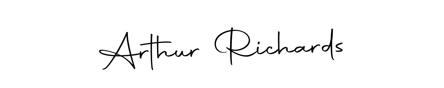 Make a beautiful signature design for name Arthur Richards. With this signature (Autography-DOLnW) style, you can create a handwritten signature for free. Arthur Richards signature style 10 images and pictures png