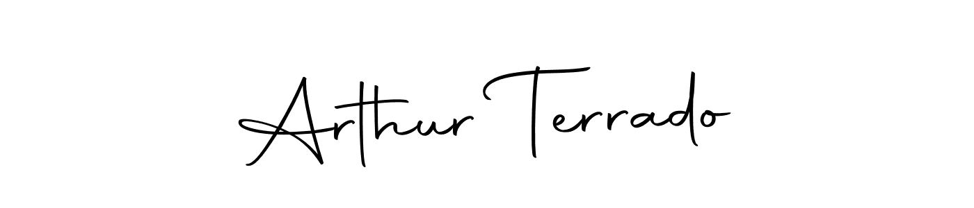 Similarly Autography-DOLnW is the best handwritten signature design. Signature creator online .You can use it as an online autograph creator for name Arthur Terrado. Arthur Terrado signature style 10 images and pictures png