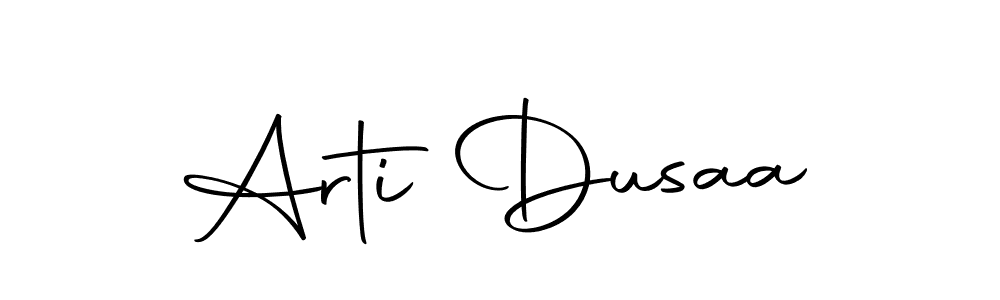 Also we have Arti Dusaa name is the best signature style. Create professional handwritten signature collection using Autography-DOLnW autograph style. Arti Dusaa signature style 10 images and pictures png