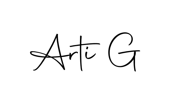 The best way (Autography-DOLnW) to make a short signature is to pick only two or three words in your name. The name Arti G include a total of six letters. For converting this name. Arti G signature style 10 images and pictures png