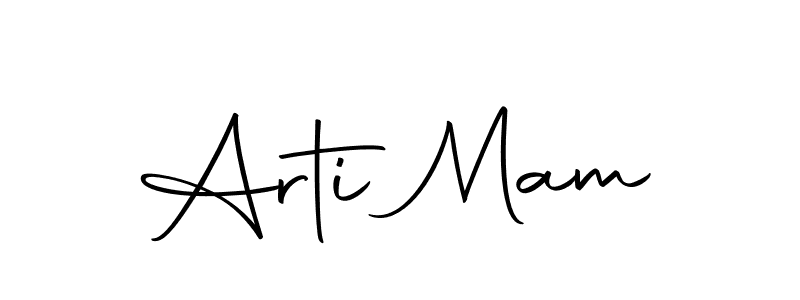 This is the best signature style for the Arti Mam name. Also you like these signature font (Autography-DOLnW). Mix name signature. Arti Mam signature style 10 images and pictures png