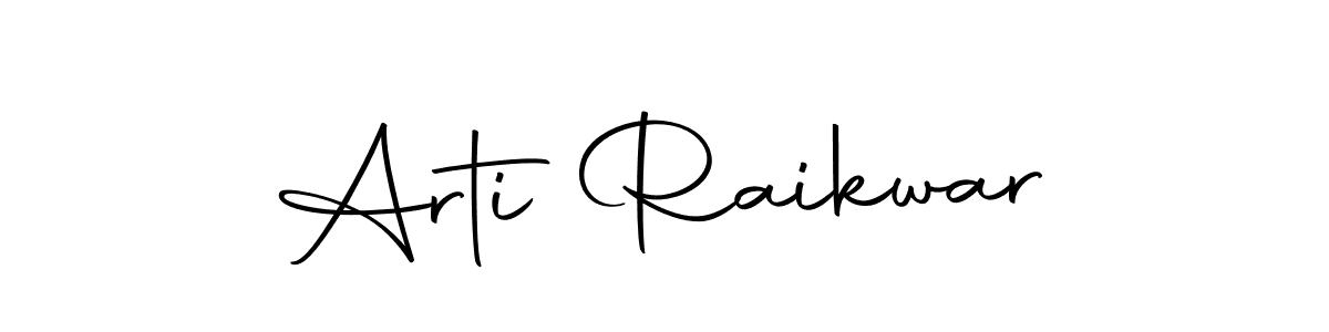 How to make Arti Raikwar signature? Autography-DOLnW is a professional autograph style. Create handwritten signature for Arti Raikwar name. Arti Raikwar signature style 10 images and pictures png