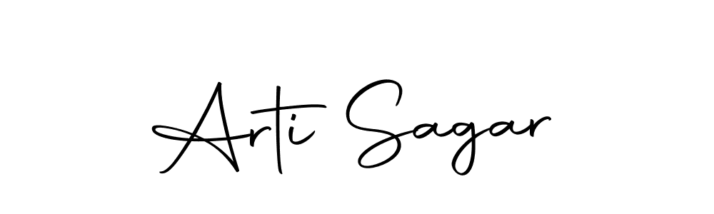 Make a beautiful signature design for name Arti Sagar. Use this online signature maker to create a handwritten signature for free. Arti Sagar signature style 10 images and pictures png