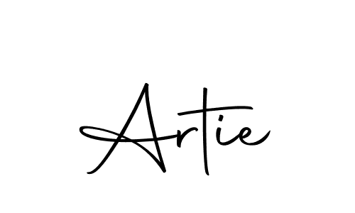 Make a beautiful signature design for name Artie. With this signature (Autography-DOLnW) style, you can create a handwritten signature for free. Artie signature style 10 images and pictures png